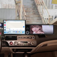 Écran ZWNAV 13,1 + 12,3 pouces pour Honda Civic 2006-2011, Android 13, Carplay, DSP, GPS, mise à niveau multimédia, autoradio stéréo OEM