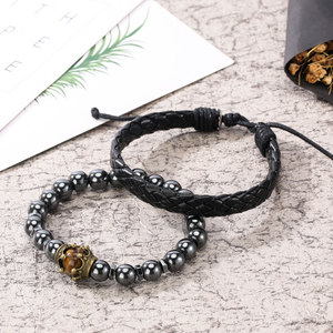 Reloj <span class=keywords><strong>de</strong></span> <span class=keywords><strong>Pulsera</strong></span> <span class=keywords><strong>de</strong></span> Cuarzo <span class=keywords><strong>de</strong></span> Lujo para Hombre, Deportivo, Casual, 3 Piezas/Set, con Brazalete, Joyería <span class=keywords><strong>de</strong></span> Moda para Negocios, Regalo, Caja <span class=keywords><strong>de</strong></span> Aleación, Correa <span class=keywords><strong>de</strong></span> Cuero y Cristal - Product Image 6