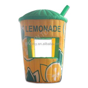 Carpa Inflable Personalizada con Forma de Piña para Publicidad Exterior, Kiosco <span class=keywords><strong>Gigante</strong></span> de Bebidas con Forma de Fruta para Festivales de Verano y Carnavales en la Playa - Product Image 6