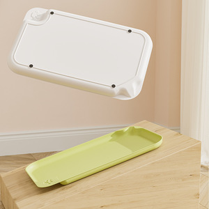 Tapete impermeable, resistente a las manchas y antideslizante para comida de mascotas, plato grande de plástico, tazón para gatos, plato para comida, tapete de limpieza para alimentos - Product Image 4