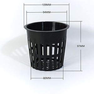 Maceta de plástico transparente <span class=keywords><strong>para</strong></span> orquídeas, maceta hidropónica transpirable, especial <span class=keywords><strong>para</strong></span> orquídeas Phalaenopsis - Product Image 4