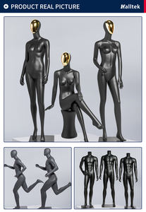 Yüksek Kaliteli Spor Seksi Büyük Göğüslü Ayakta Duran Fiberglas Manken Beyaz Kadın - Product Image 5