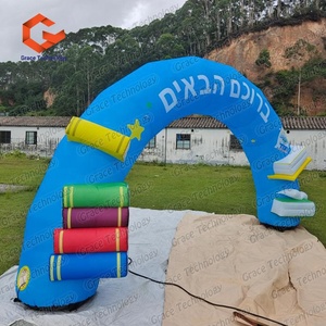 Arco de Entrada Inflable de PVC Resistente, Diseño Personalizado, Arco Inflable para Decoración de Bodas, Fiestas y Festivales - Product Image 2
