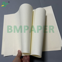 Papier de livre crème volumineux 70gr 75gr 80gr pour impression offset 80cm 90cm bobine