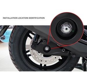 ฝาครอบตกแต่งเพลาหลังรถจักรยานยนต์สำหรับ <span class=keywords><strong>Forza</strong></span> อุปกรณ์เสริมสำหรับดัดแปลง NSS350ปลอกสกรูเพลา<span class=keywords><strong>ยาง</strong></span> - Product Image 1