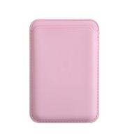 Dompet Kartu Lepas Pasang Magnetik Kulit PU Dompet Magnetik untuk iPhone 17 16 15 14 13 12 11 Pro Max