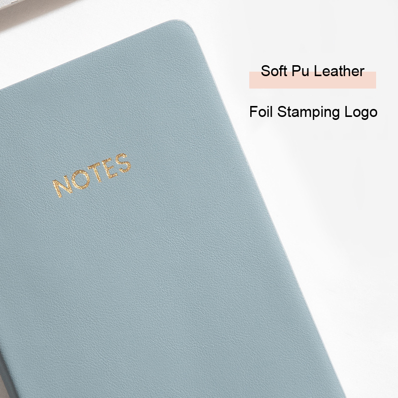 Cute Korean Notebook - A5 Hardcover with Zipper Pocket