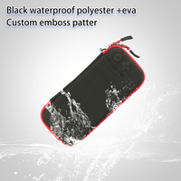 Étui de rangement pour jeux en polyester imperméable et plastique EVA pour cartes de jeu PS SW2, joystick, anti-chute, durable, portable, console
