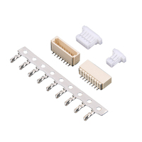 Conector de Cable Eléctrico JST 1.0T-1 de Nailon 66 SH de Alta Calidad, 1.0mm SHR-15V-B, Terminales 3P 7P, Conectores Personalizados de 2A 5A DC Din PCB