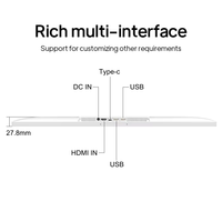 Système de point de vente pour restaurant avec écran tactile, Android 13, 4+64 Go, RK3588S2, tablette de menu pour restaurant, kiosque portable, tablette Android intelligente