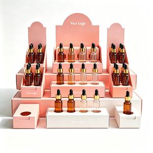 Boîte d'emballage en papier rigide personnalisée pour cosmétiques avec logo en feuille d'or, coffret de rangement haut de gamme pour flacons d'huiles essentielles - Product Image 5