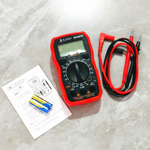 KJ33D เครื่องวัดโวลต์มิเตอร์แบบไม่สัมผัส รุ่นใหม่ พร้อมระบบปิดอัตโนมัติ 600V/10A/20M จอ LCD แสดงค่าโวลต์ แอมป์ และโอห์ม - Product Image 5