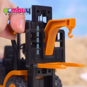 ชุดรถยกของเล่นขนาดเล็กแรงเสียดทานสำหรับเด็กรถบรรทุกทางวิศวกรรมแบบจำลอง - Product Image 4