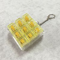 Porte-clés clavier 9 touches avec LED, jouet anti-stress