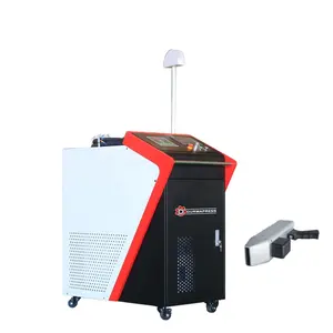 DUMAPRESS Laser Cleaning Machine 100w applied to remove carbon rust