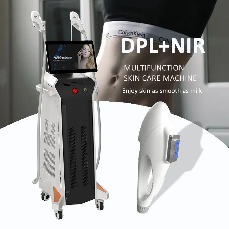 Venta caliente multifuncional Dpl + Elight + Nir + Ipl + Rf Depilación Eliminación vascular Ipl Dpl Máquina de rejuvenecimiento de la piel