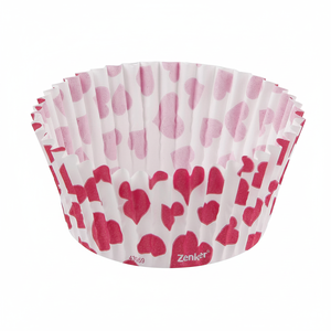 50x Muffin a forma di cuore/Cupcake tazza di carta scatola di 480 strumento di cottura e pasticceria - Product Image 2
