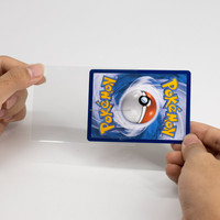 Protège-cartes Ultra Transparents Personnalisés pour Cartes de Sport, de Jeu, Pokémon, Yu-Gi-Oh!, One Piece, Football, Baseball