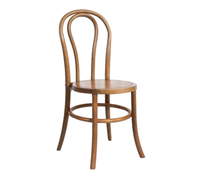 Chaise Thonet en bois massif antique moderne pour restaurant, salon extérieur, salle de séjour, cuisine, parc, activité, hôtel