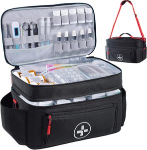Trousse médicale miniature portable résistante à l'eau, blanche, pour la maison, les voyages, les urgences, organiseur de rangement - Product Image 6