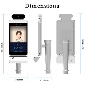 Machine de contrôle d'accès par reconnaissance faciale numérique avec testeur d'alcoolémie, prise en charge OEM/ODM personnalisée pour les lieux de travail - Product Image 6
