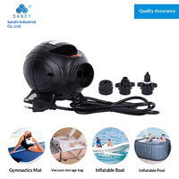 Pompe à air électrique 800W pour tente gonflable, matelas pneumatique et équipement de camping, gonflage et dégonflage rapides