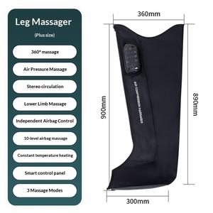 Nouveauté : Masseur de jambes à compression d'air multifonctionnel, masseur électrique sans fil pour pieds et mollets - Product Image 4