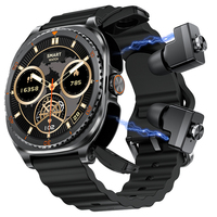 Nuevo Reloj Inteligente 2 en 1 2026 con Auriculares TWS Desmontables y Esfera Analógica-Digital para Deportes al Aire Libre y Entusiastas del Fitness