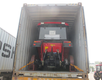 Nuevo Tractor X1204 de 120HP 4WD con Sistema Common Rail para Siembra de Trigo y Maíz, Fertilización y Soporte para Cosechadoras