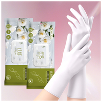 XINGYU 30 pièces, gants en nitrile de 30 cm de long, qualité alimentaire, durables, résistants à l'huile, imperméables, compatibles avec les écrans tactiles, protection des mains