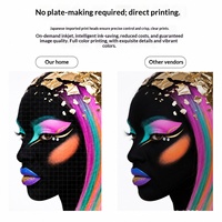 Impresora UV Plana Automática A3 6090 5060 DX7, Equipo de Inyección de Tinta Digital de Escritorio para Logotipos en 3D, TPU, Metal y Cuero