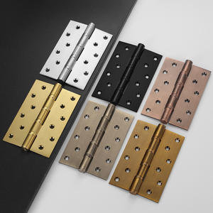 บานพับสแตนเลสสตีล8x4x3.0มม. 8นิ้วบานพับประตูแบบงานหนักบานพับประตูแบบแบนคุณภาพสูงตลับลูกปืนแบบเงียบสำหรับทำจากไม้ - Product Image 2