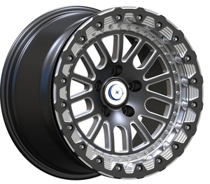 PY Tailormade Drag Racing 17x10J 18x12J 18x10J <span class=keywords><strong>16</strong></span> 英寸后移铝制轮毂 120 毫米 PCD 50 毫米 ET 黑色防爆锻造轮毂 - Product Image 5