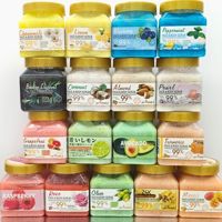 Wootgold 780g Crème Corporelle Éclaircissante au Sel et au Sucre à la Vitamine C Nettoyante Hydratante Raffermissante Revitalisante Tous Types de Peau Gluta Berry