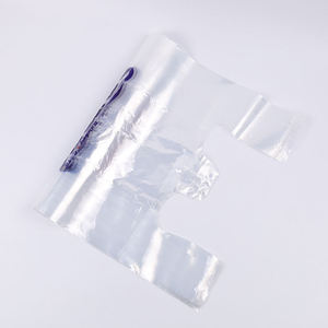 Laundry Accessories Polyethylene Wholesale <b>Transparent</b> Plastic <b>Bag</b> Supermarket Food Freezer <b>Bag</b> Shopping Flat <b>Bag</b> - Product Image 2