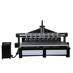 Multi-heads 6/8 Cnc Wood Router Cutter Machine Kitchen Cabinet Furniture Making Machine