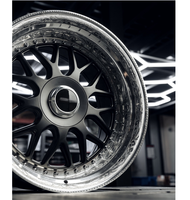 Personnaliser Luxueux 2/3 pièces de roues forgées légères pour toutes les voitures de tourisme 6061-T6 Deep Lip
