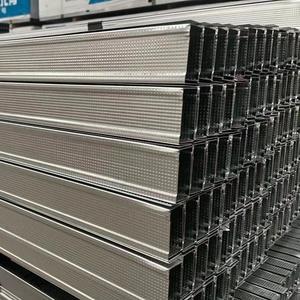 2024 Quảng Châu Tường Góc Tấm Thạch Cao Kim Loại Hồ Sơ Trần Giả Trang Trí Nội Thất Phụ Kiện Kim Loại Vách Thạch Cao Hồ Sơ Stud Furring Kênh - Product Image 2