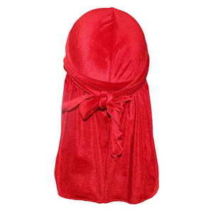 Commercio all'ingrosso di modo multicolore velluto designer doorag durag bandana della sciarpa <span class=keywords><strong>per</strong></span> i <span class=keywords><strong>capelli</strong></span> - Product Image 3