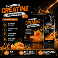 Poudres de créatine liquides 10 ml, créatine monohydrate, complément sportif, marque privée, fabrication OEM, formule personnalisée, vente en gros