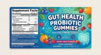 Private Label Gemengde Fruit Probiotica Gummies Immuniteit Ondersteunende Dagelijkse Supplement
