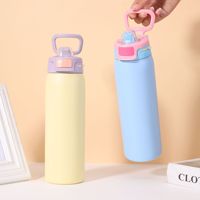 Botella Aislada al Vacío de Doble Capa de Acero Inoxidable Moderna con Logotipo Personalizado OW2, 20oz/32oz, Mantiene la Temperatura de 6 a 12 Horas, a Prueba de Fugas, con Revestimiento de Goma