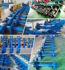 Pompe à boue verticale personnalisée pour les environnements marins et portuaires, utilisée pour l'aspiration de boue de navire, le nettoyage des sédiments de quai - Product Image 6