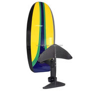 Planche de surf électrique à aile d'eau sur mesure avec planche à pagaie d'alimentation 72V pour le surf à l'eau et au lisier comprenant un accessoire de sac
