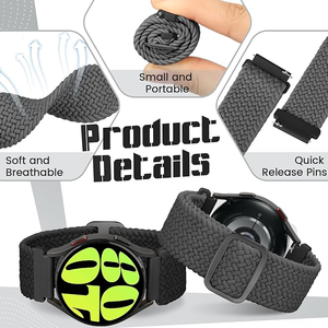 Bracelets de 22 mm pour Garmin Venu <span class=keywords><strong>3</strong></span>/Venu <span class=keywords><strong>2</strong></span>/Forerunner 265/255/255 Music/Amazfit Bip 6/Bip 5/Amazfit Balance - Product Image 4