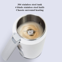 Machine à lait végétal portable 600 ml, 350 W, en acier inoxydable, pour la préparation de lait de soja, robot culinaire et mixeur, idéale pour les voyages, facile à utiliser – Nouveauté très demandée