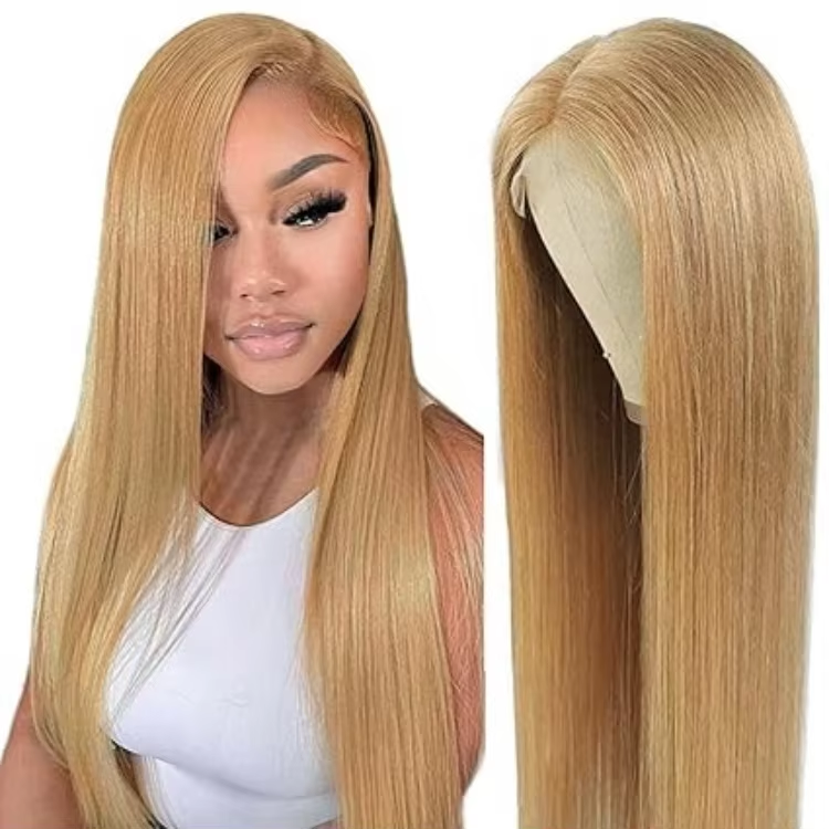 Capelli lisci biondo miele