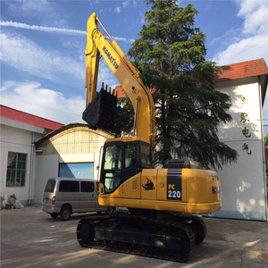 Excavatrice Komatsu PC220-7 d'occasion, 22 tonnes, godet de 1 m, moteur durable et efficace, PLC, moteur, boîte de vitesses, pompe, roulement, pièces d'origine, excellent état - Product Image 2