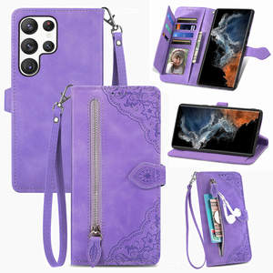 <span class=keywords><strong>Cover</strong></span> del <span class=keywords><strong>telefono</strong></span> in pelle con Design a cerniera alla moda francese <span class=keywords><strong>per</strong></span> <span class=keywords><strong>Samsung</strong></span> <span class=keywords><strong>Galaxy</strong></span> A35/A55/S24/S25 Ultra/S24FE A70 Flip case - Product Image 1