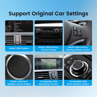 Autoradio 10.25 pouces pour BMW Série 1 E87 2006-2011 LHD RHD CCC système Linux Autoradio GPS Navigation Lecteur DVD IPS Carplay